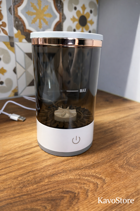 🧼 Elektryczna myjka do pędzli i gąbek 2w1 (USB)