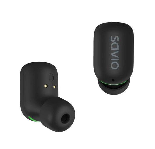 Bezprzewodowe słuchawki TWS Savio TWS-09 – Bluetooth, etui ładujące