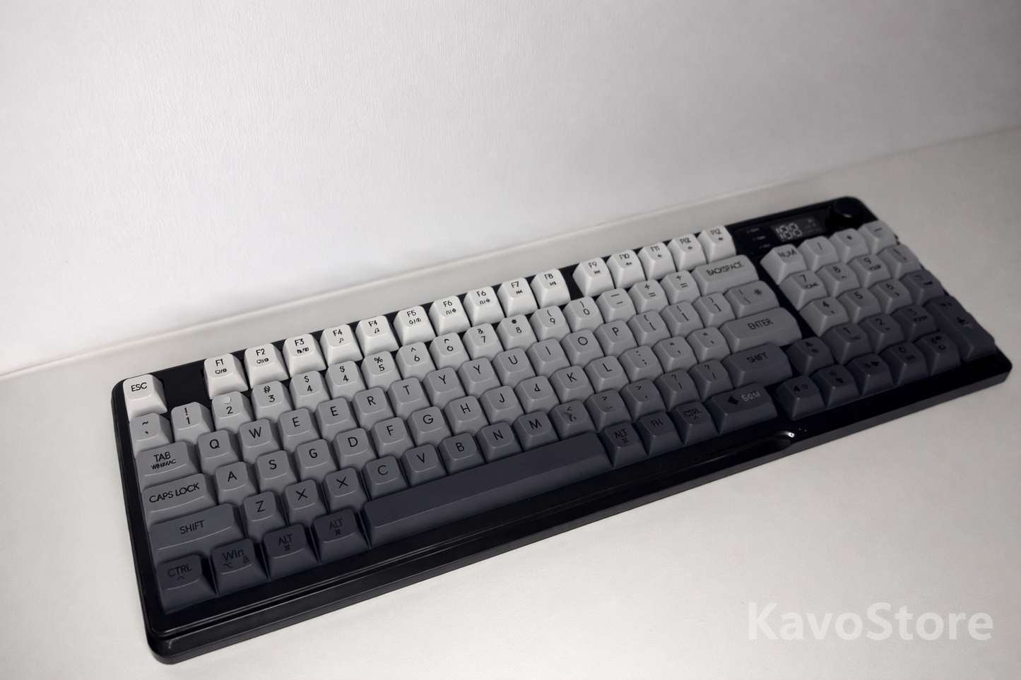 💥Cicha Klawiatura Gamingowa RGB z Ekranem LCD | Bezprzewodowa 2.4G + Bluetooth💥👉 Użyj kodu KAVO10 i odbierz 10% rabatu