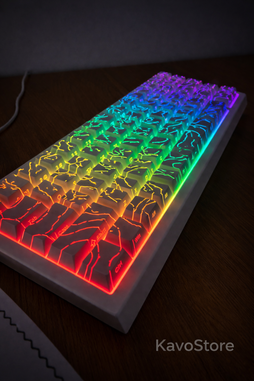 🔥PROMOCJA!🔥 X68 HE Magnetic Switch – kompaktowa klawiatura mechaniczna RGB (60 % / 66 %)