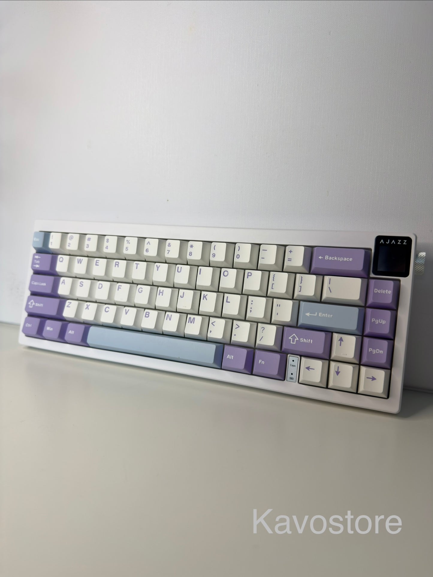 Klawiatura mechaniczna AJAZZ AK650 RGB z ekranem i pokrętłem 🔥Viral z TikToka🔥