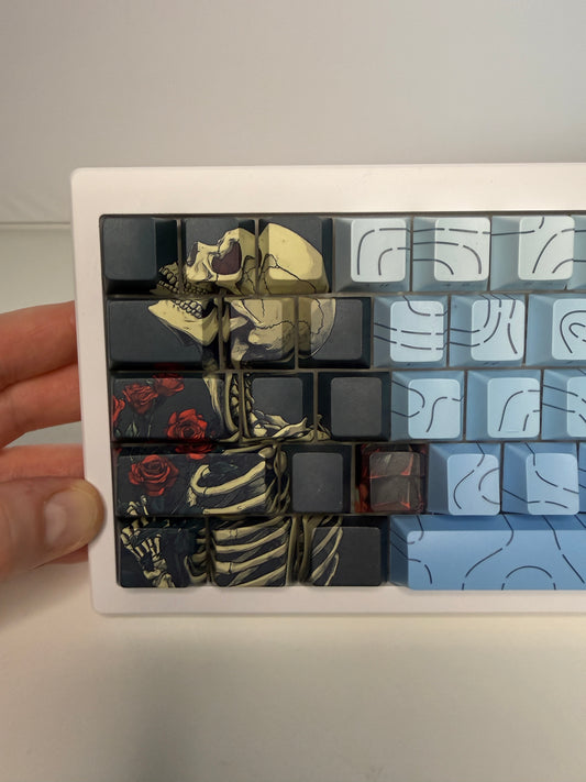 💀🌹Skull Rose Keycap Set