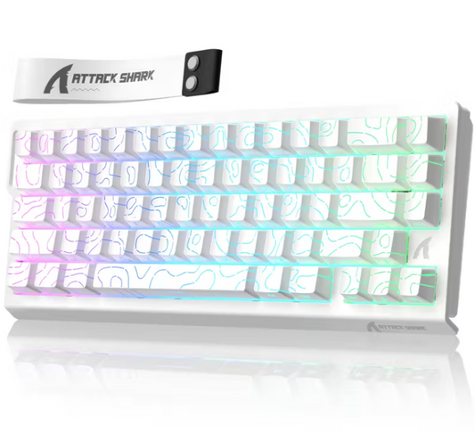 🔥PROMOCJA!🔥 X68 HE Magnetic Switch – kompaktowa klawiatura mechaniczna RGB (60 % / 66 %)